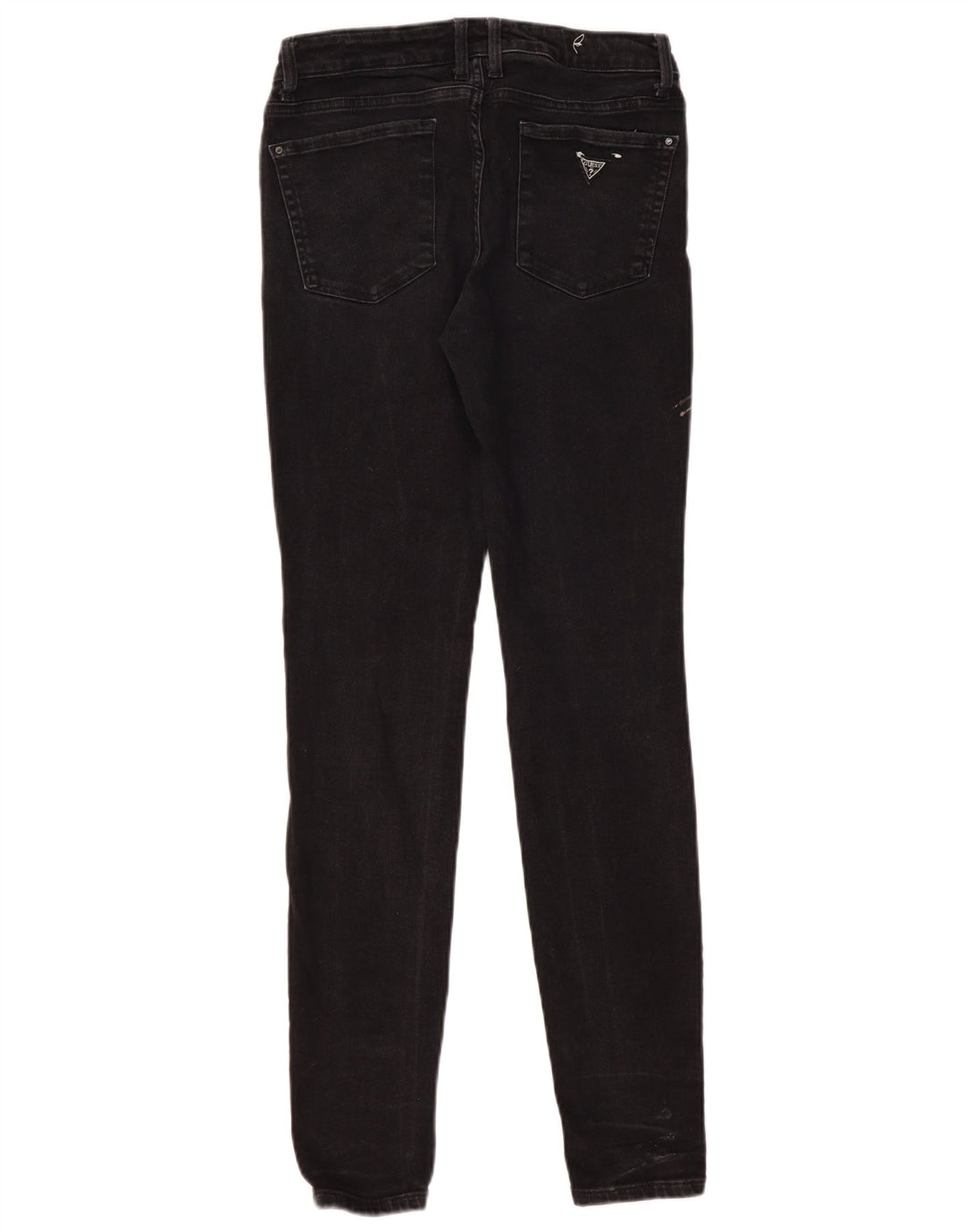 Guess Womens Skinny Jeans W29 L31 Black Cotton