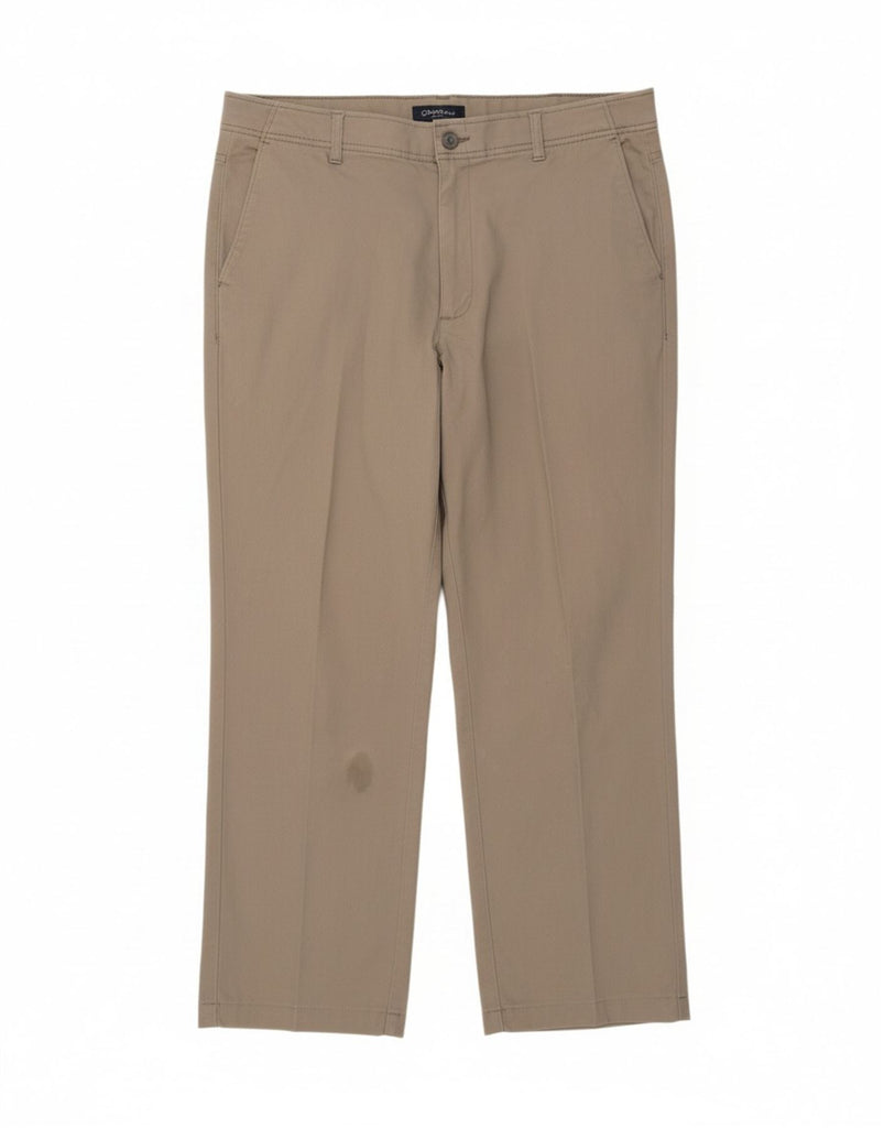 LEE Mens Straight Chino Trousers W42 L30 Khaki Cotton Vintage Lee and Second-Hand Lee from Messina Hembry 