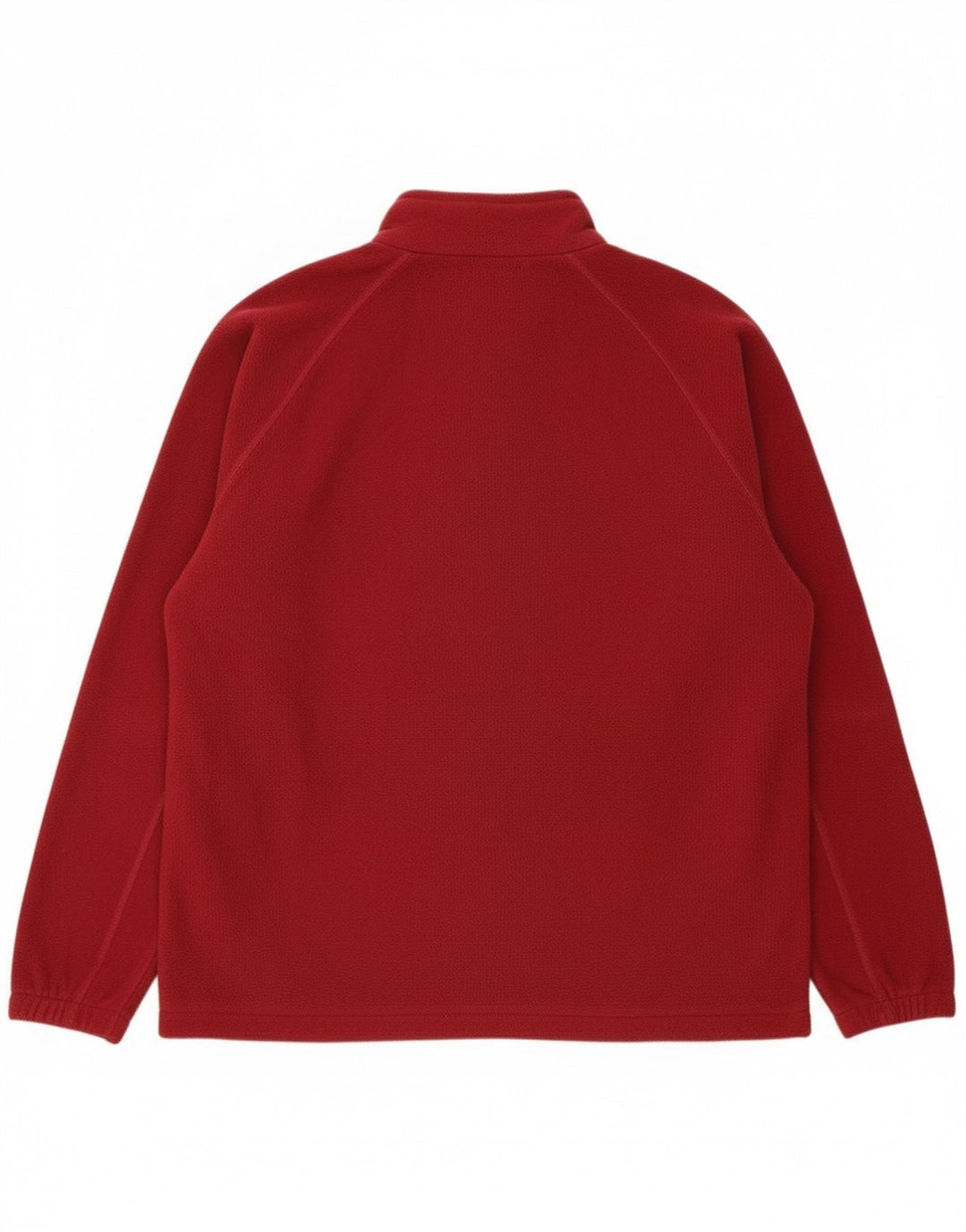 Columbia Mens Fleece Jacket UK 42 XL Burgundy Polyester