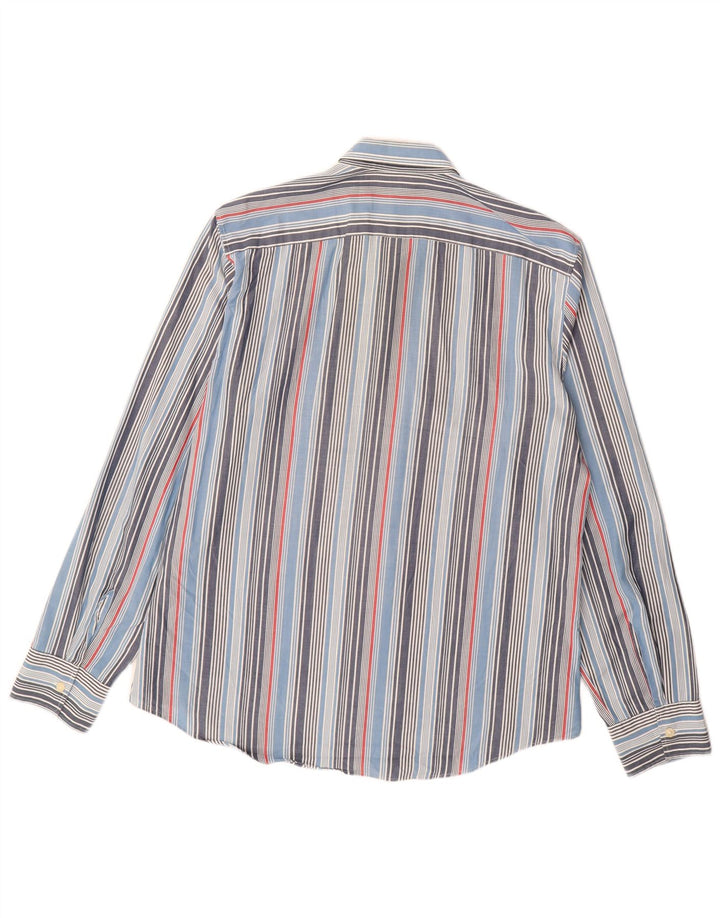 LEVI'S Mens Shirt XL Blue Striped Cotton