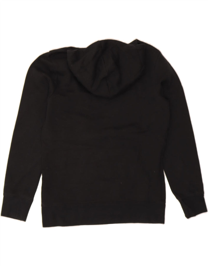 JORDAN Boys Hoodie Jumper 13-14 Years XL Black Cotton Vintage Jordan and Second-Hand Jordan from Messina Hembry 