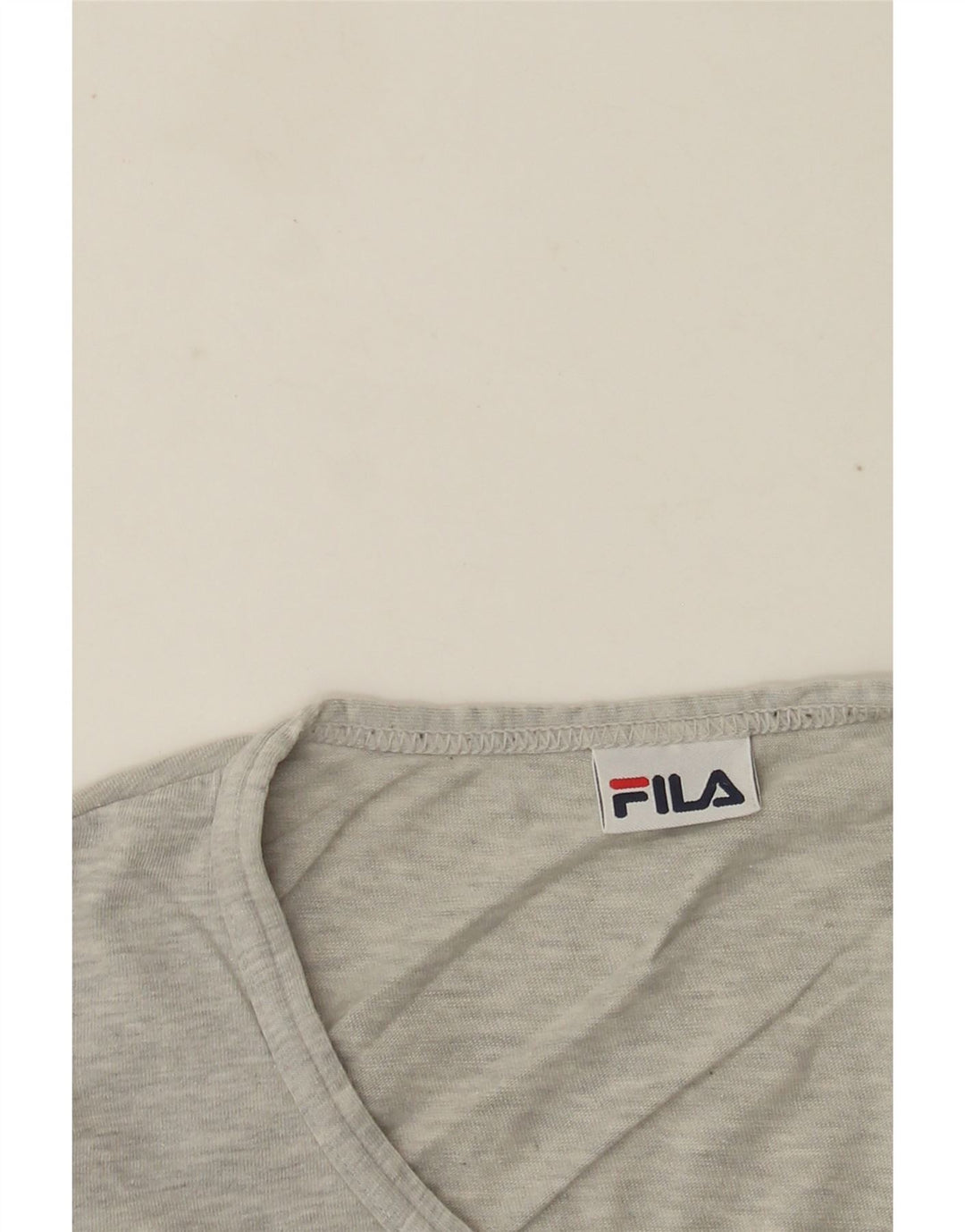 Fila Mens T-Shirt Top Small Grey Flecked