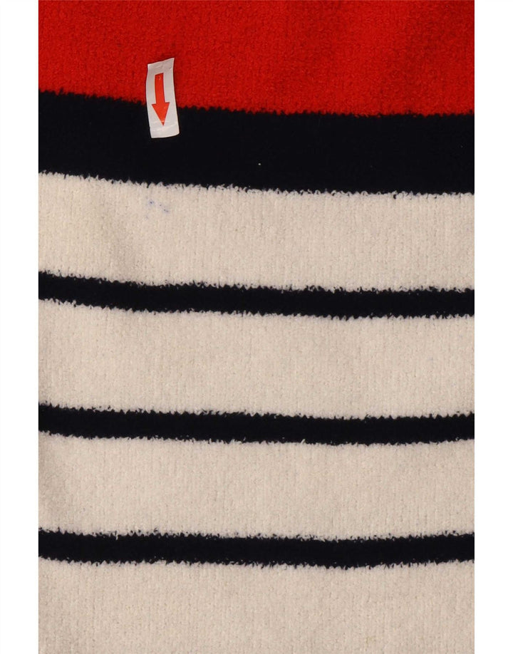 Joules Womens Boat Neck Jumper Sweater UK 8 Small Multicoloured Striped