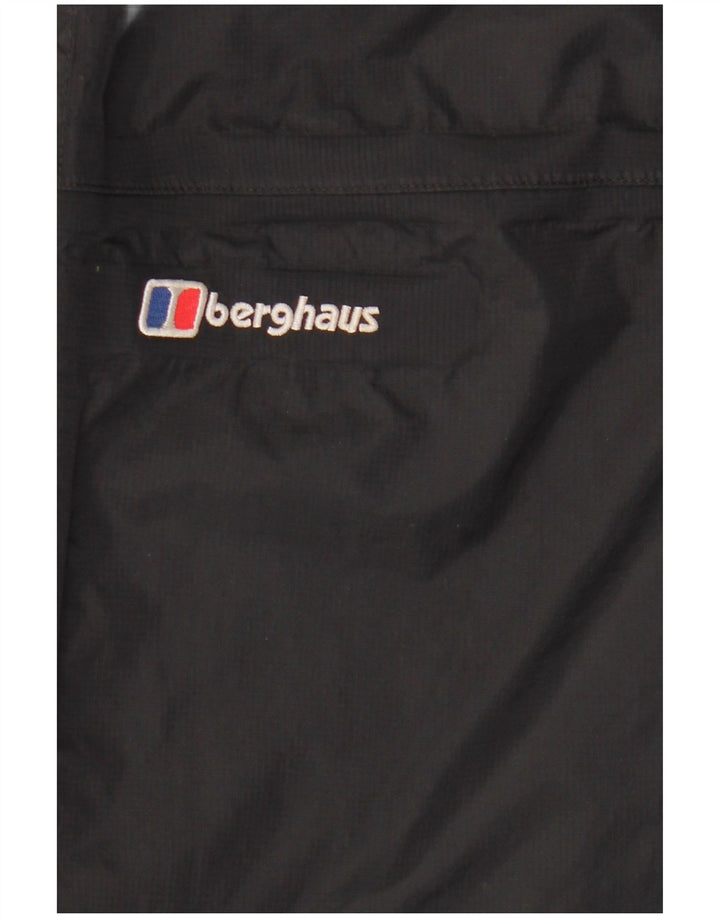 BERGHAUS Womens Tracksuit Trousers UK 12 Medium  Black Nylon