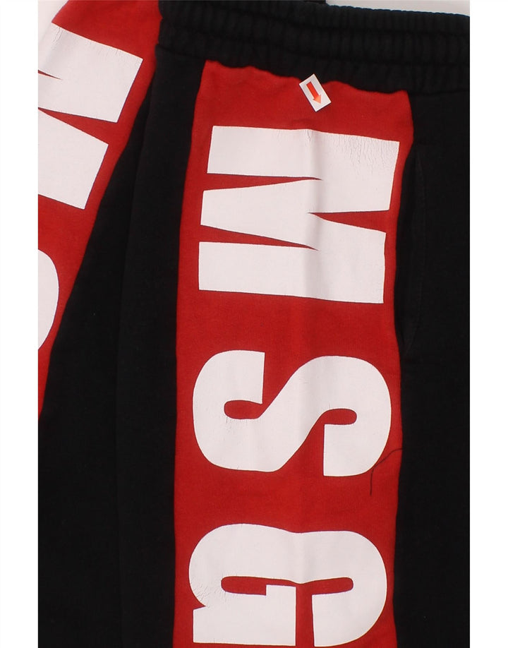 MSGM Girls Graphic Tracksuit Trousers 11-12 Years  Black Colourblock Vintage MSGM and Second-Hand MSGM from Messina Hembry 