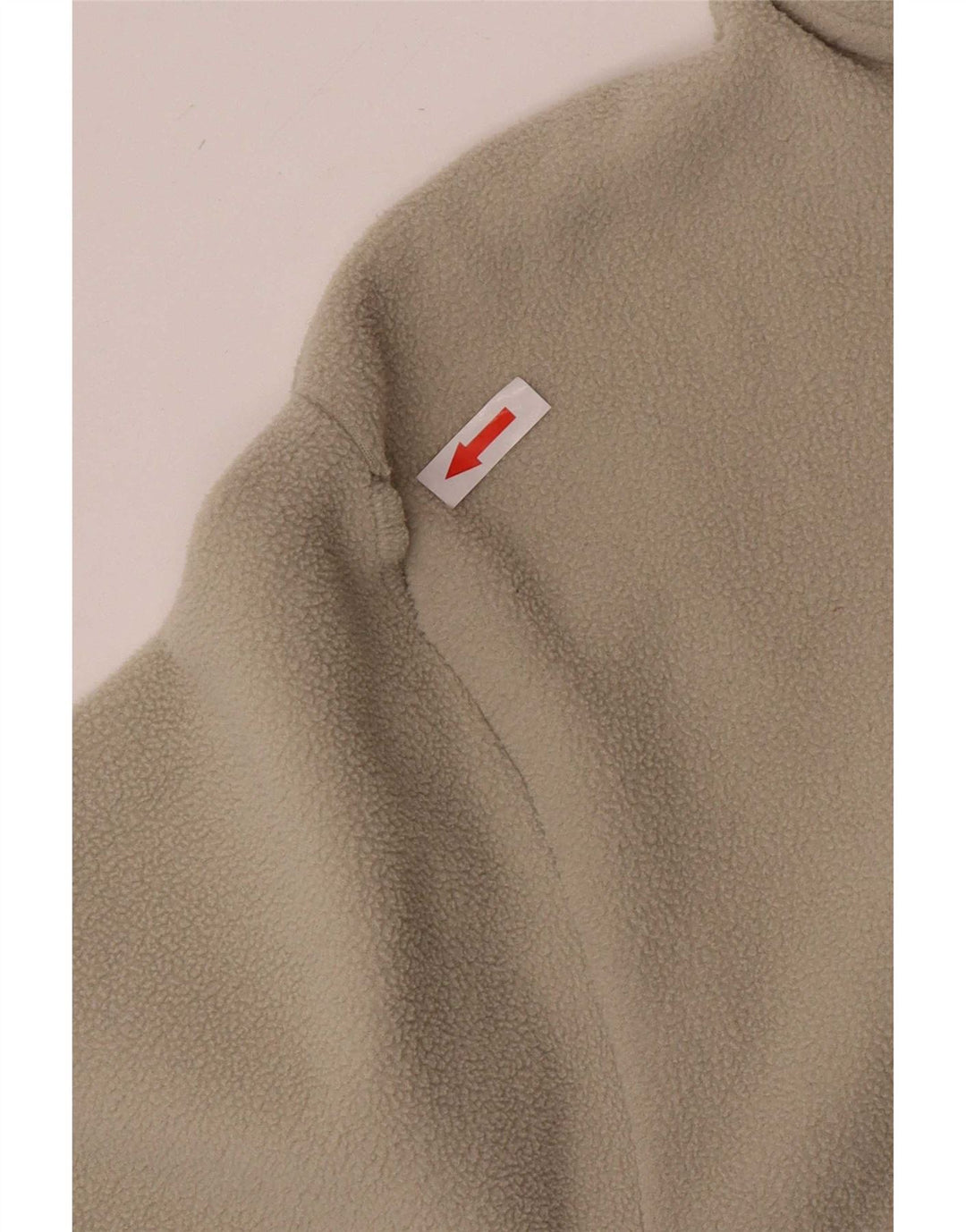 Nike Mens Therma-Fit Zip Neck Fleece Jumper Medium Beige Polyester