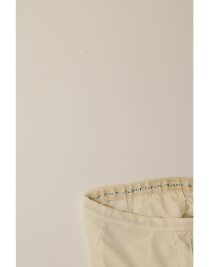 SERGIO TACCHINI Womens Chino Shorts IT 44 Medium W30 Off White Vintage Sergio Tacchini and Second-Hand Sergio Tacchini from Messina Hembry 