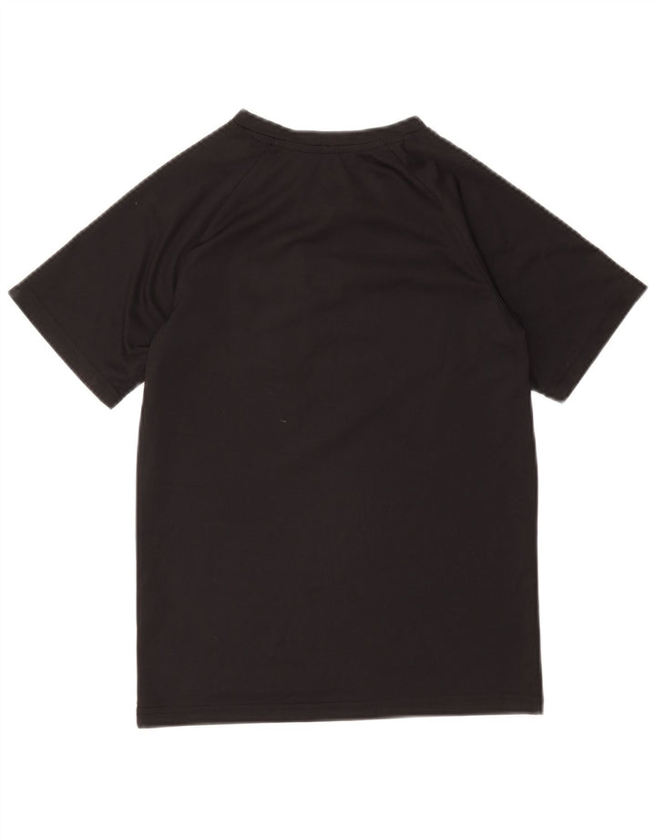 PUMA Womens Graphic T-Shirt Top UK 10 Small Black