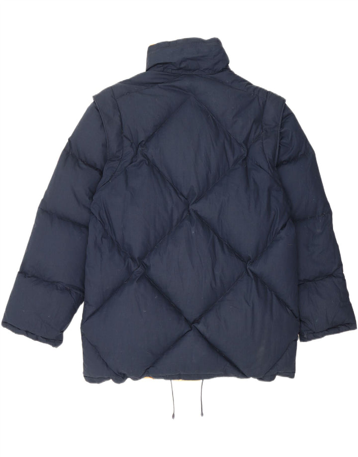 DOLOMITE Mens Reversible Padded Jacket UK 42 XL Yellow Cotton