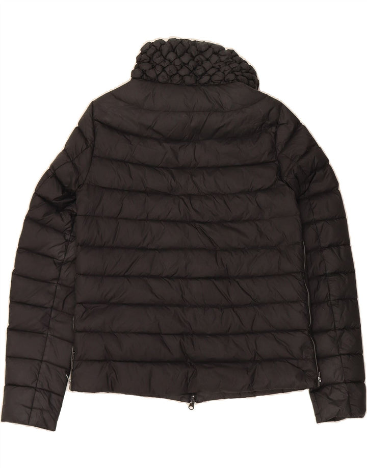 ARMANI JEANS Womens Padded Jacket IT 44 Medium Black Polyamide Vintage Armani Jeans and Second-Hand Armani Jeans from Messina Hembry 