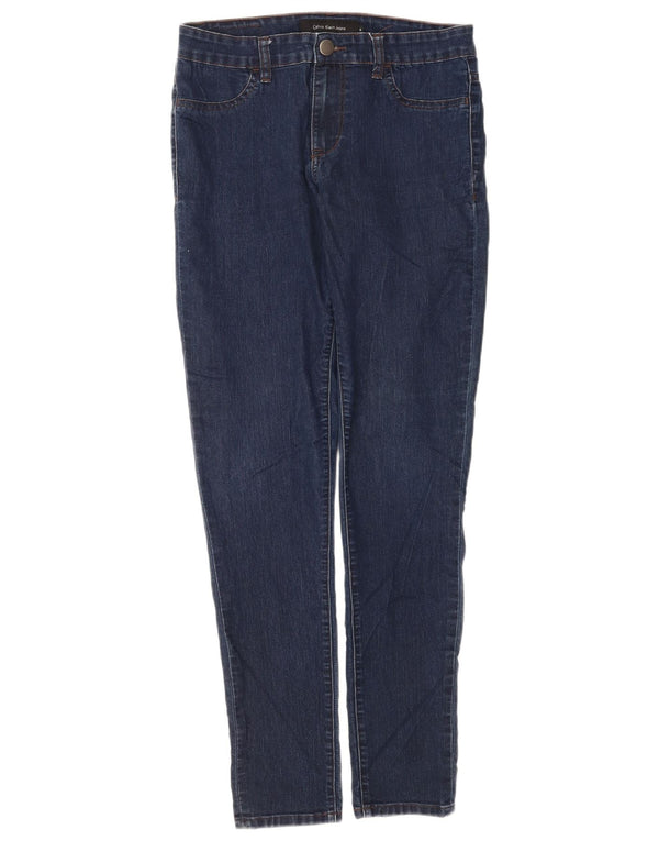 Calvin Klein Womens Legging Skinny Jeans US 6 Medium W28 L30 Navy Blue