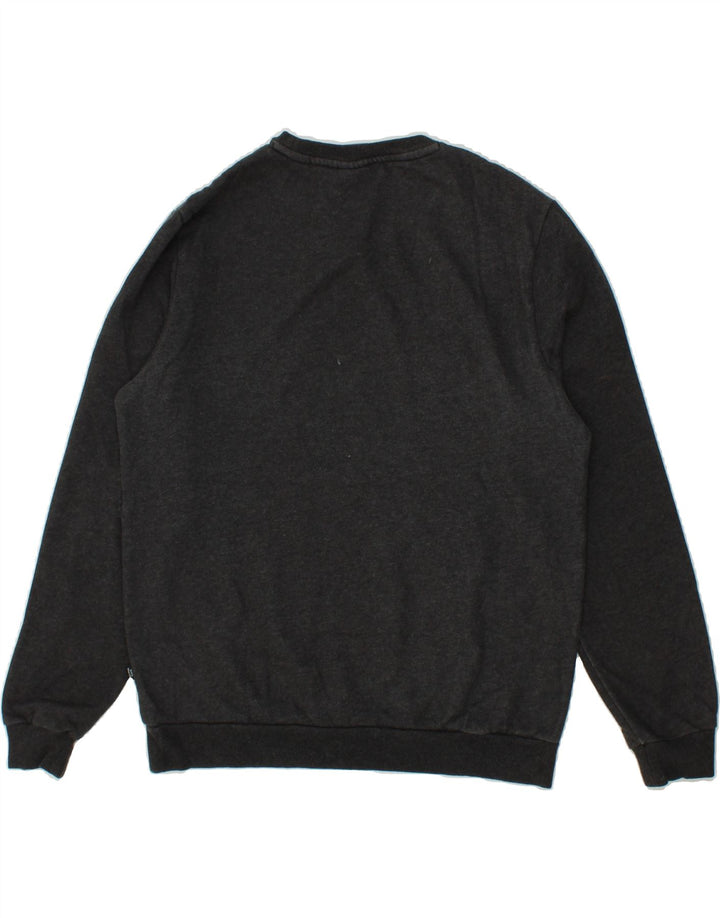 PUMA Mens Sweatshirt Jumper Medium Grey Cotton Vintage Puma and Second-Hand Puma from Messina Hembry 