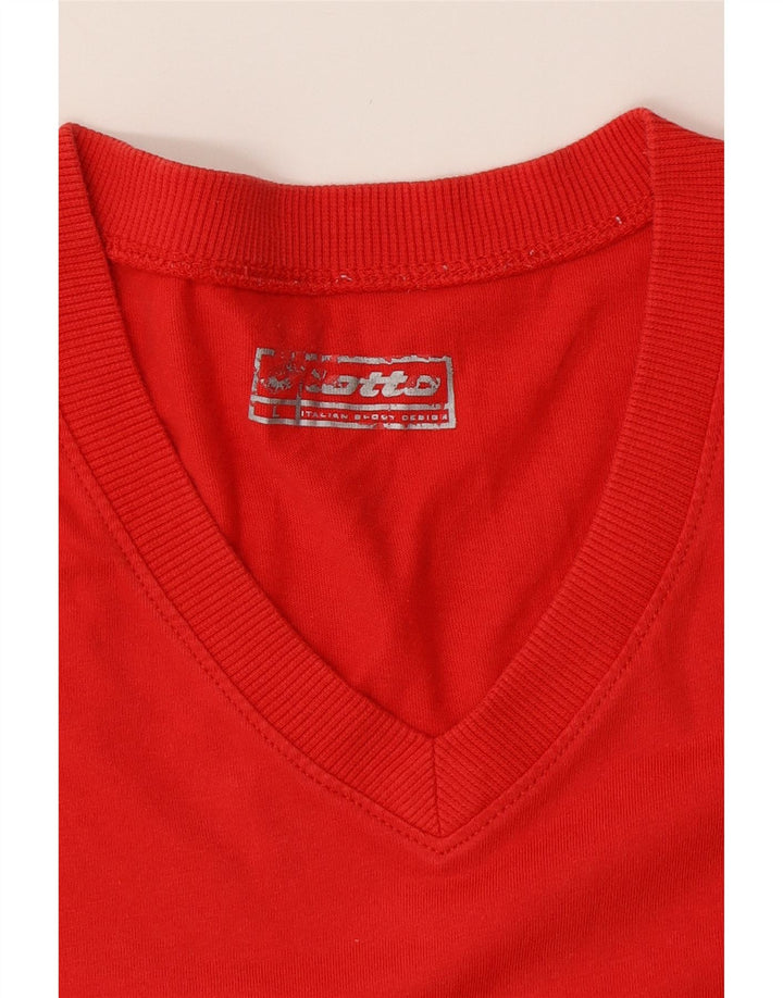LOTTO Mens T-Shirt Top Large Red