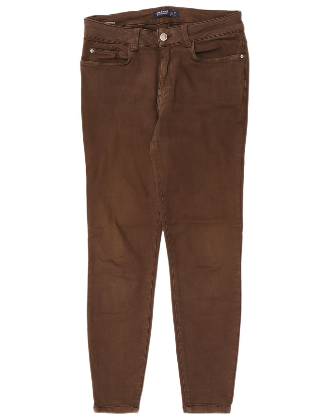 Zara Womens Skinny Jeans EU 40 Medium W30 L27 Brown