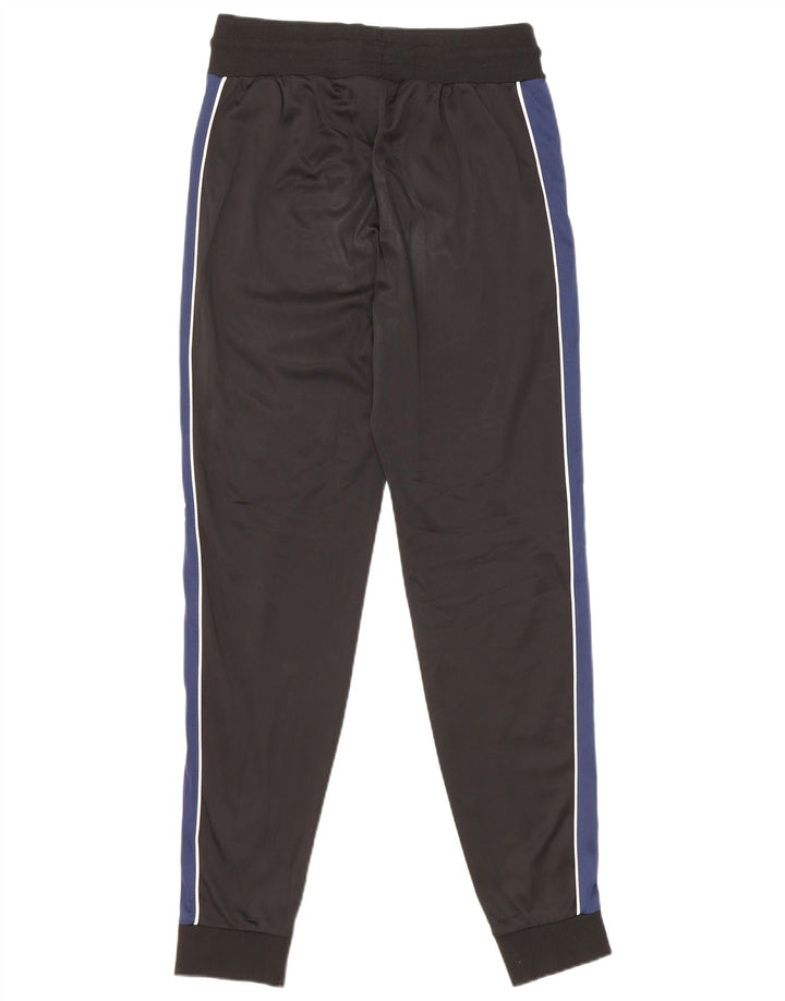 Fila Mens Tracksuit Trousers Joggers XS Black Colourblock Polyester