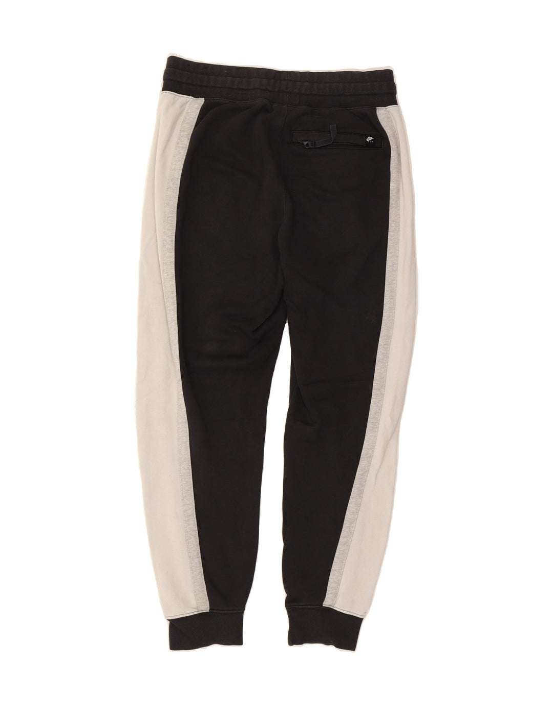 NIKE Mens Tracksuit Trousers Joggers Medium  Black Colourblock Cotton Vintage Nike and Second-Hand Nike from Messina Hembry 