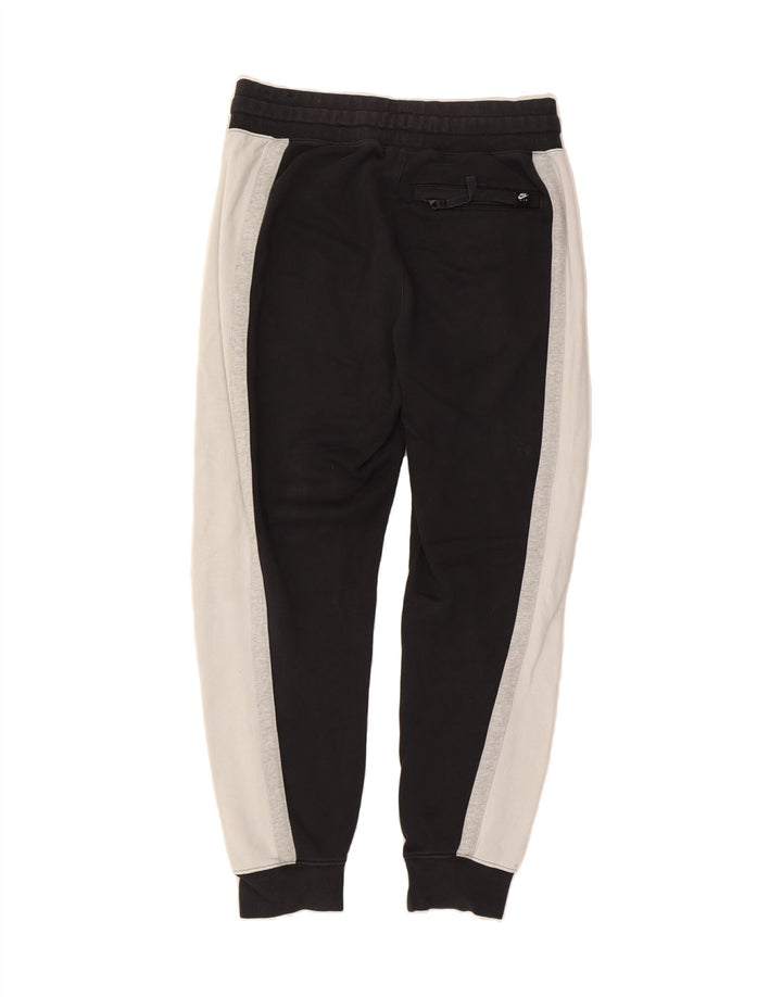 NIKE Mens Tracksuit Trousers Joggers Medium  Black Colourblock Cotton Vintage Nike and Second-Hand Nike from Messina Hembry 