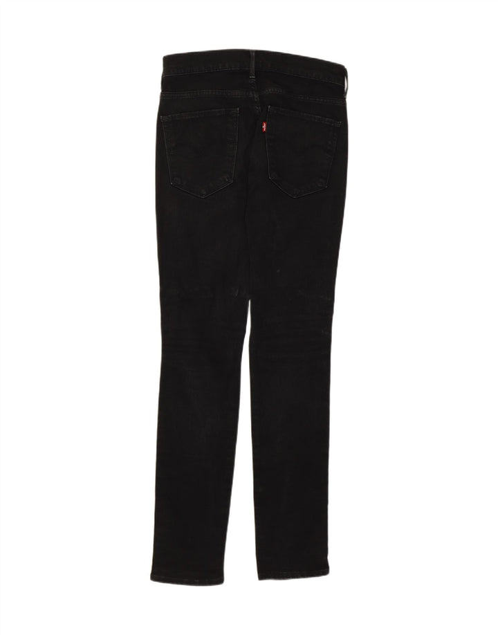 Levi's Womens Skinny Jeans W28 L30 Black Cotton