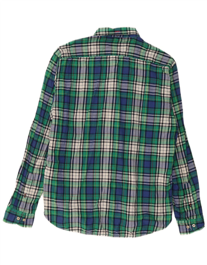 MC GREGOR Mens Flannel Shirt XL Multicoloured Check Cotton Vintage MC Gregor and Second-Hand MC Gregor from Messina Hembry 
