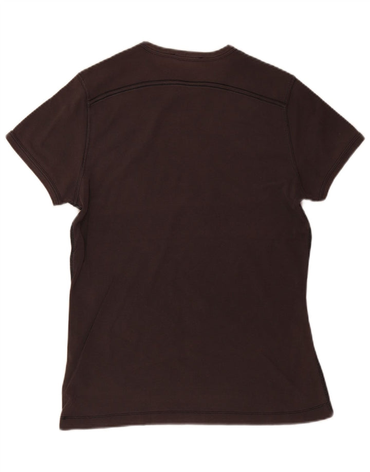 Gas Mens Graphic T-Shirt Top Small Grey Cotton