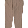 Marks & Spencer Mens Straight Suit Trousers W42 L29 Beige Linen