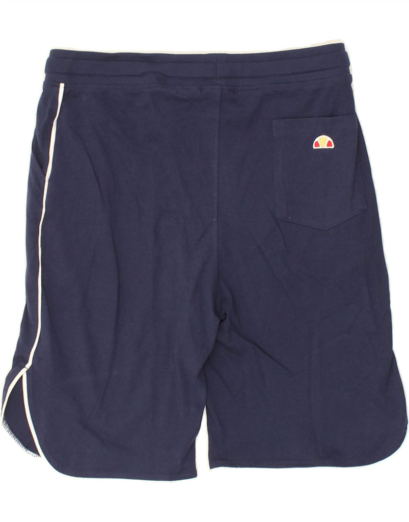 ELLESSE Boys Sport Shorts 11-12 Years Navy Blue Cotton | Vintage Ellesse | Thrift | Second-Hand Ellesse | Used Clothing | Messina Hembry 