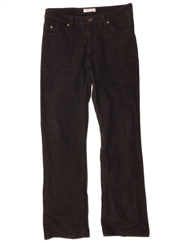 LEE Womens Cameron High Waist Bootcut Jeans W33 L33 Black