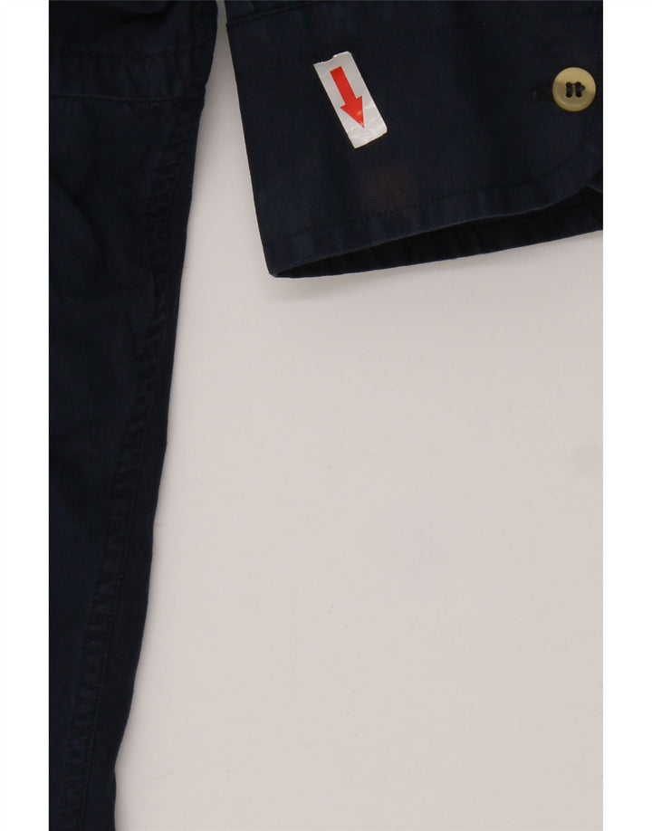 Think Pink Mens Shirt XL Navy Blue Cotton