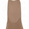 Roisin McCarthy Womens Knit Maxi Skirt Medium W30 Beige Cotton
