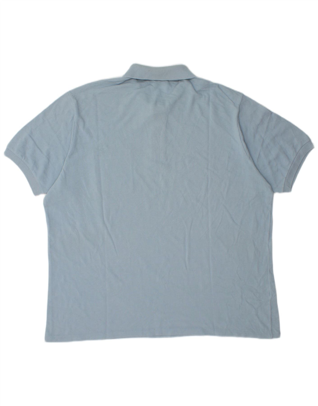 Lacoste Mens Polo Shirt Size 7 2XL Blue Cotton