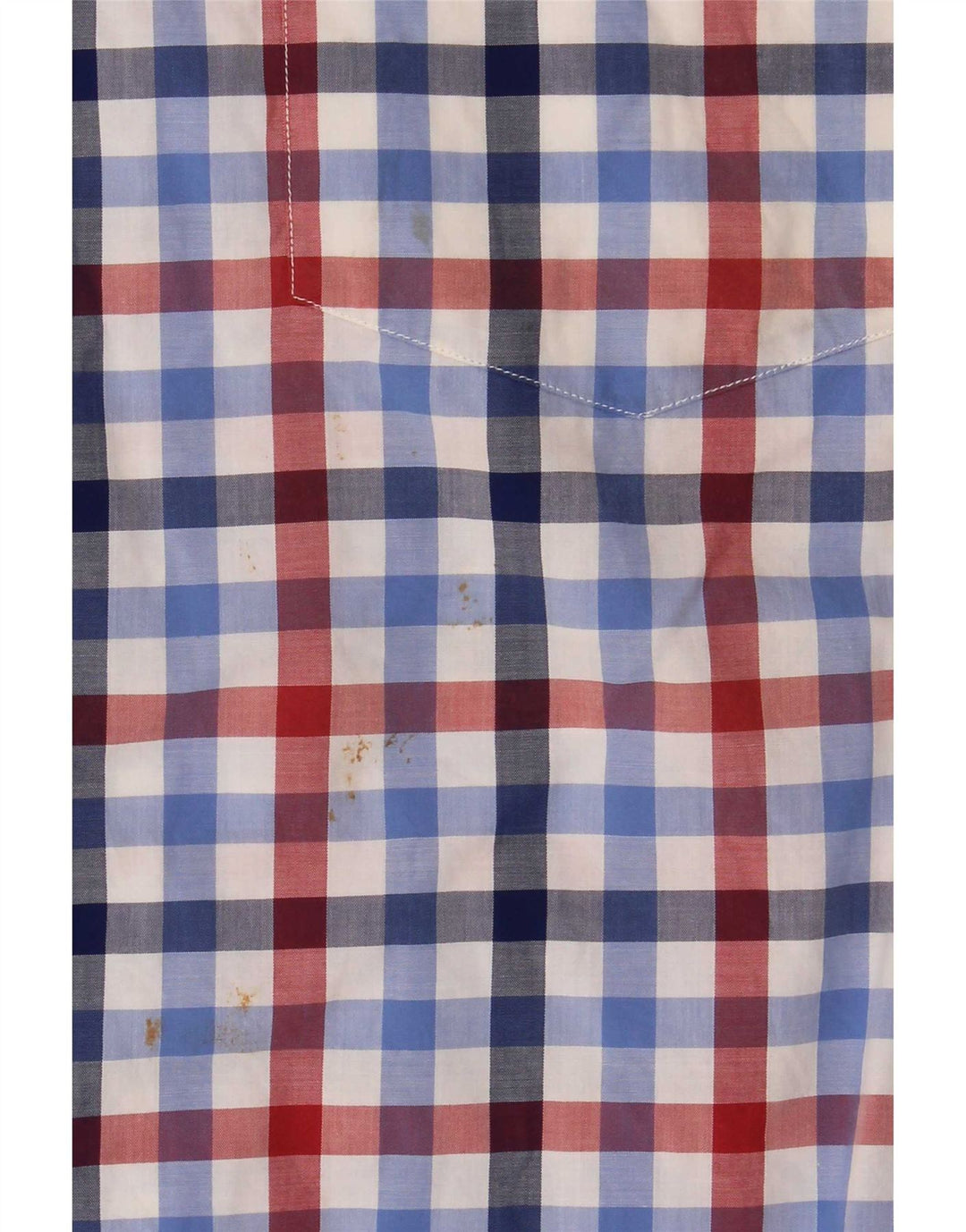 Paul & Shark Mens Yachting Shirt Size 44 XL Multicoloured Gingham