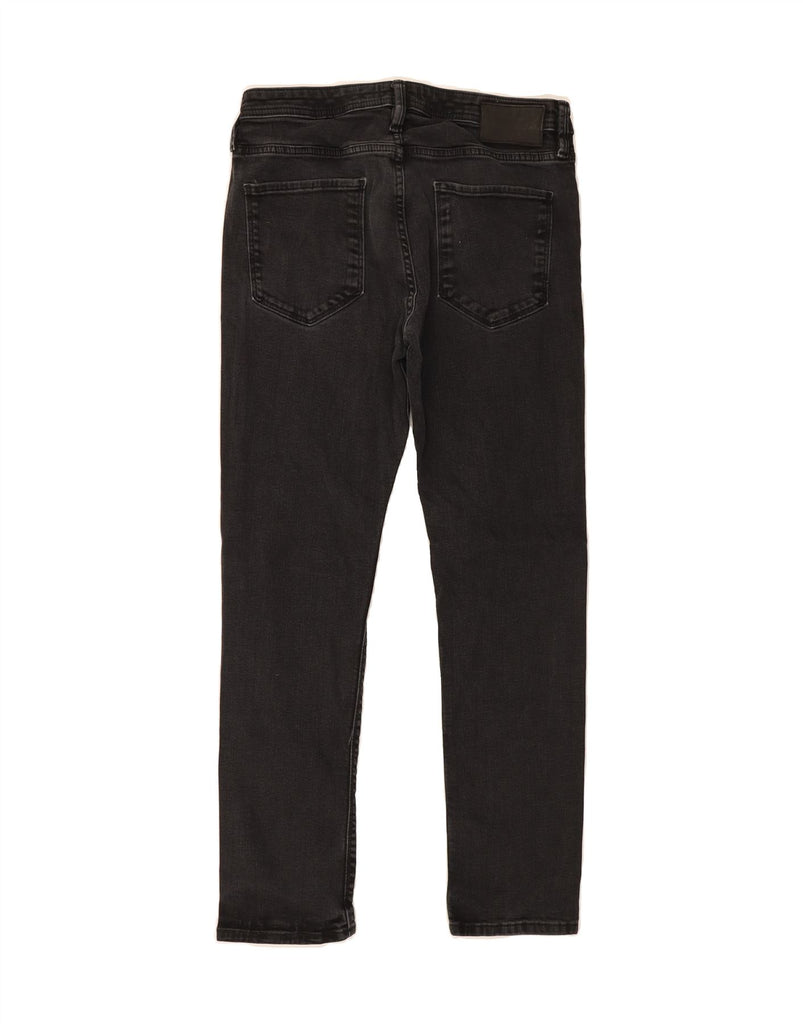 JACK & JONES Mens GLENN Slim Jeans W32 L27 Grey Cotton Vintage Jack & Jones and Second-Hand Jack & Jones from Messina Hembry 