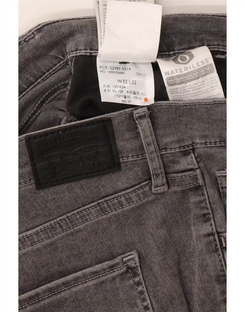 LEVI'S Womens 720 High Rise Super Skinny Jeans W32 L32 Grey Cotton Vintage Levi's and Second-Hand Levi's from Messina Hembry 