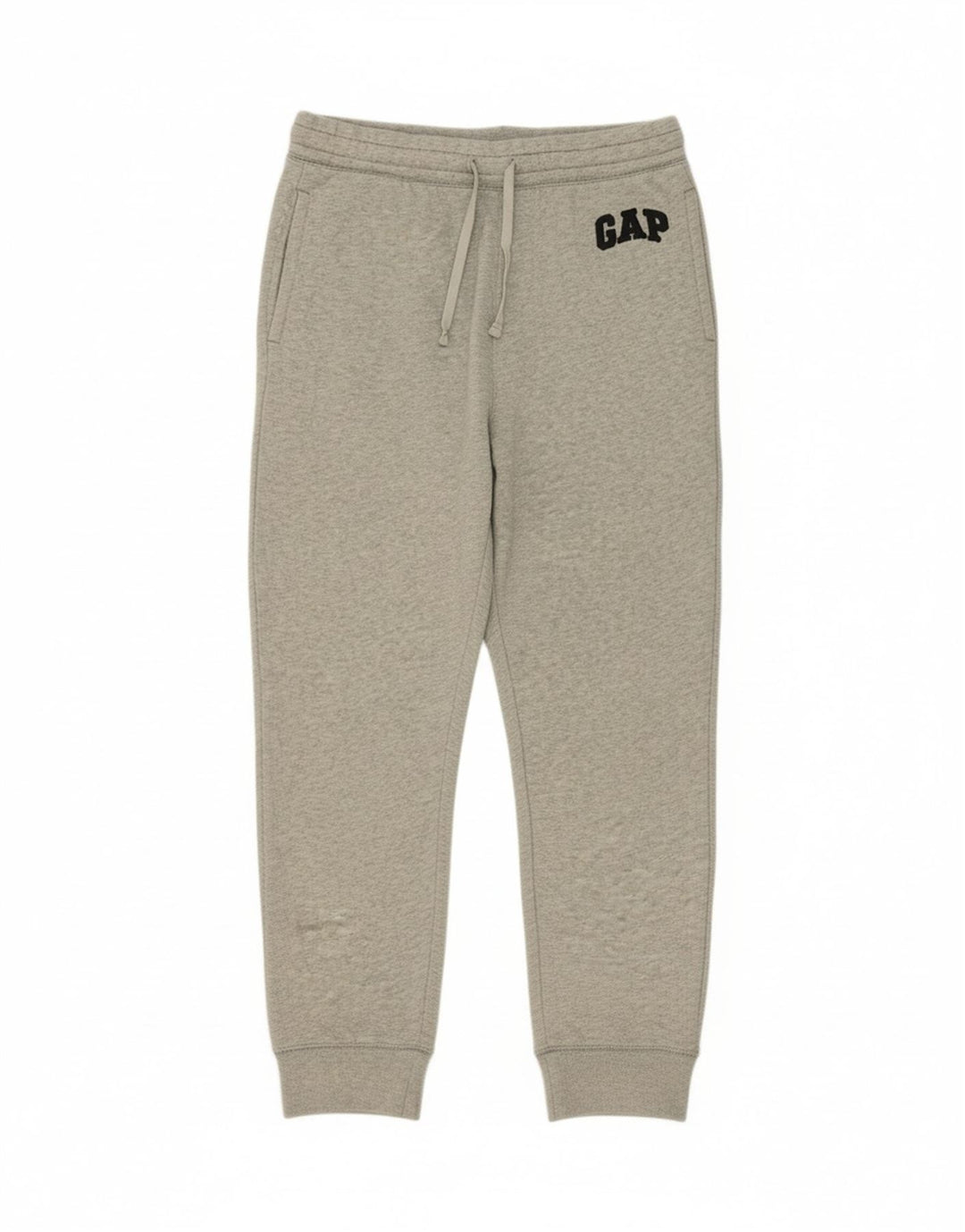 GAP Mens Graphic Tracksuit Trousers Joggers Medium  Grey Cotton Vintage Gap and Second-Hand Gap from Messina Hembry 