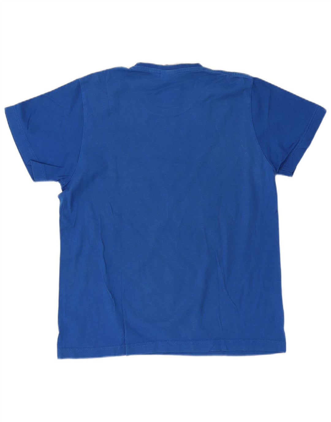 Adidas Mens Graphic T-Shirt Top Medium Blue Cotton