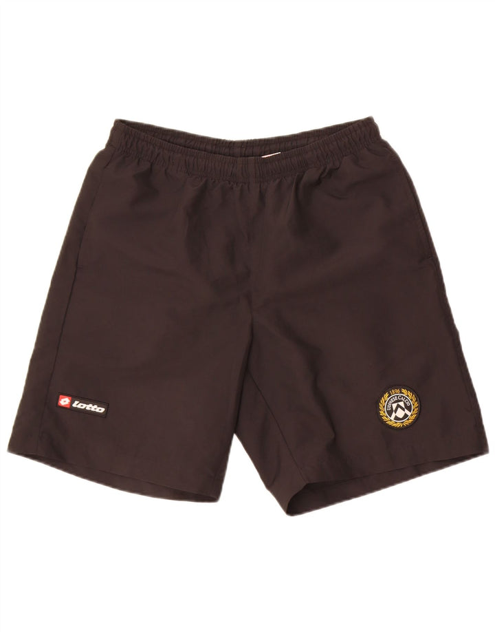 Lotto Mens Sport Shorts UK 36/38 Small Black Polyester