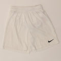 NIKE Boys Dri Fit Sport Shorts 12-13 Years Large White Polyester Vintage Nike and Second-Hand Nike from Messina Hembry 