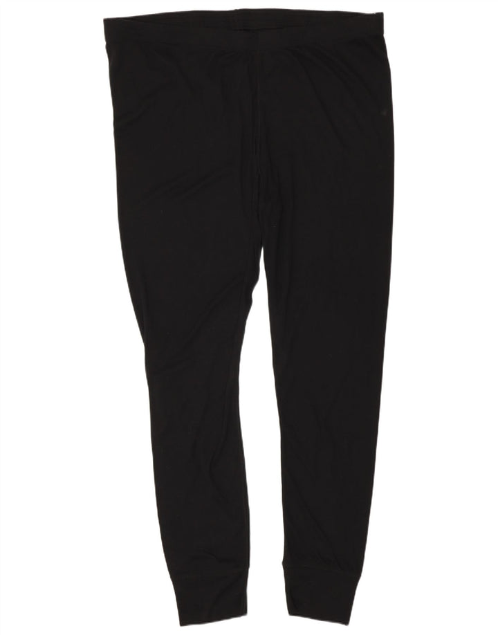 Mountain Warehouse Womens Leggings UK 20 2XL  Black Polyester