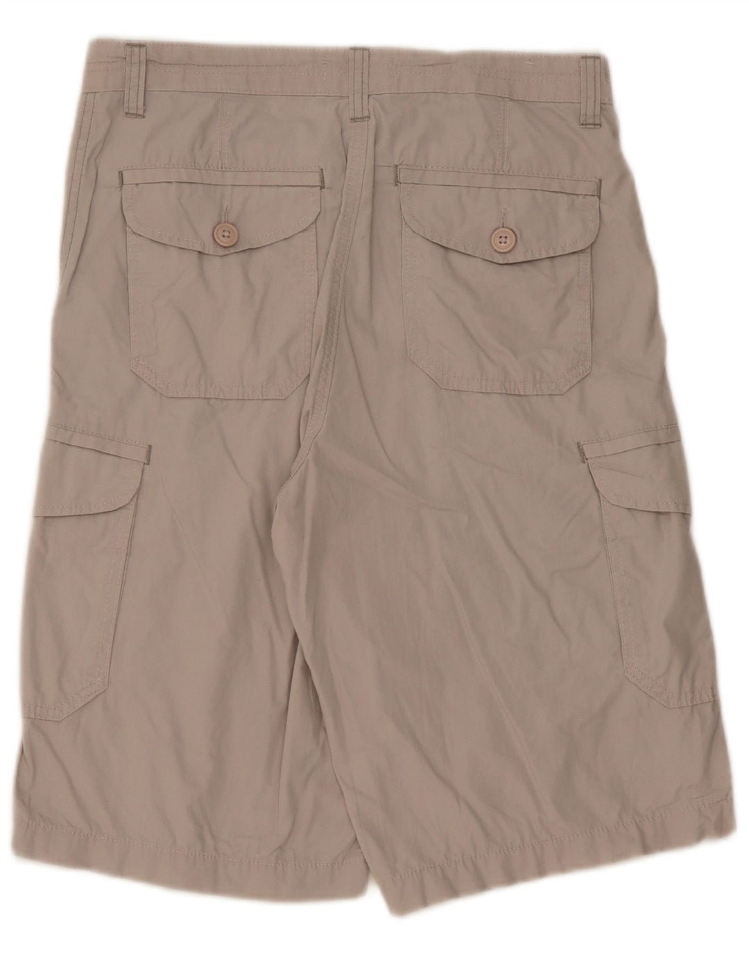 MARKS & SPENCER Mens Cargo Shorts W32 Medium Grey Cotton