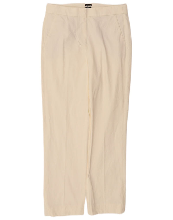 J. Crew Womens Kate Straight Chino Trousers US 8 Medium W30 L29 Beige