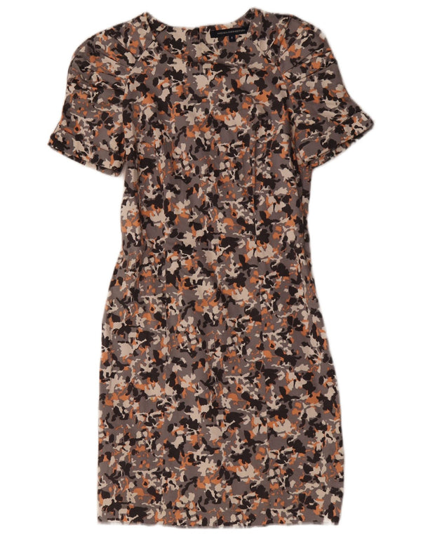 French Connection Womens Sheath Dress UK 8 Small Multicoloured Floral