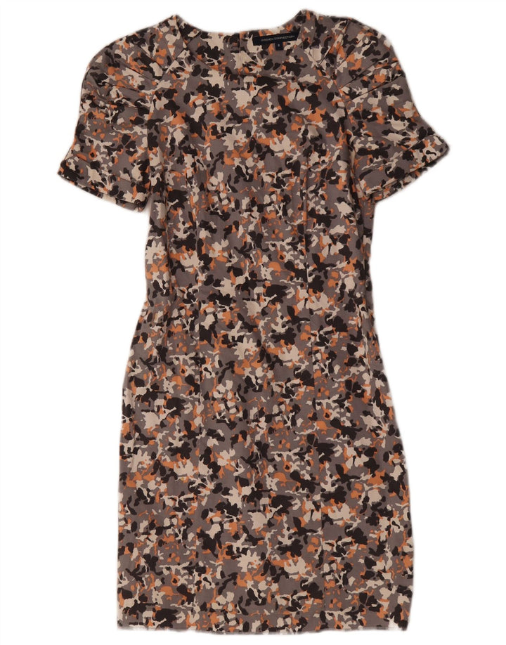 French Connection Womens Sheath Dress UK 8 Small Multicoloured Floral