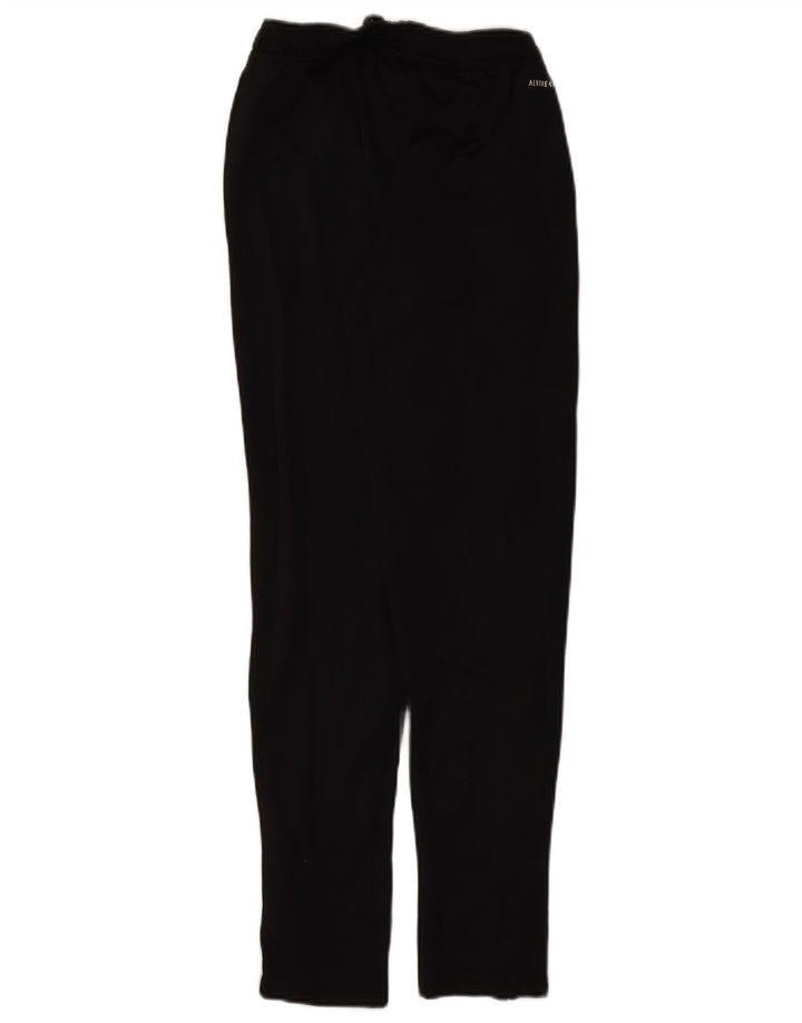 Adidas Boys Tracksuit Trousers 13-14 Years Black Polyester