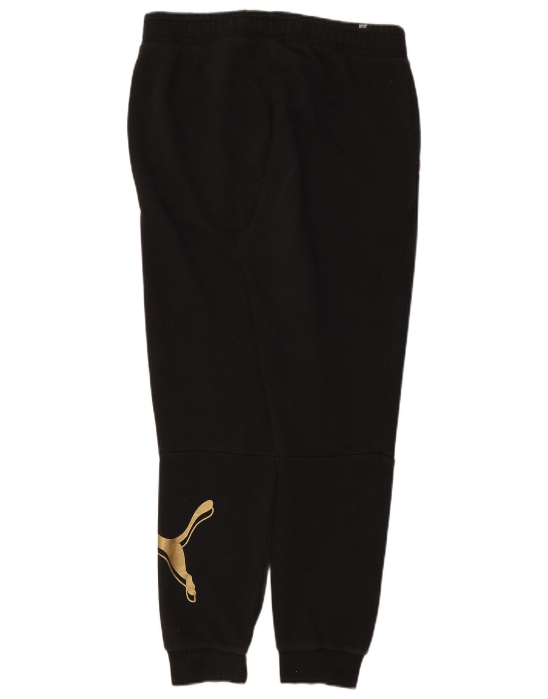Puma Womens Graphic Tracksuit Trousers Joggers UK 14 Medium  Black