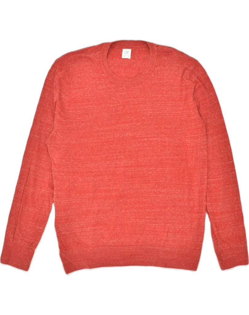 GAP Mens Crew Neck Jumper Sweater XL Red Flecked | Vintage Gap | Thrift | Second-Hand Gap | Used Clothing | Messina Hembry 