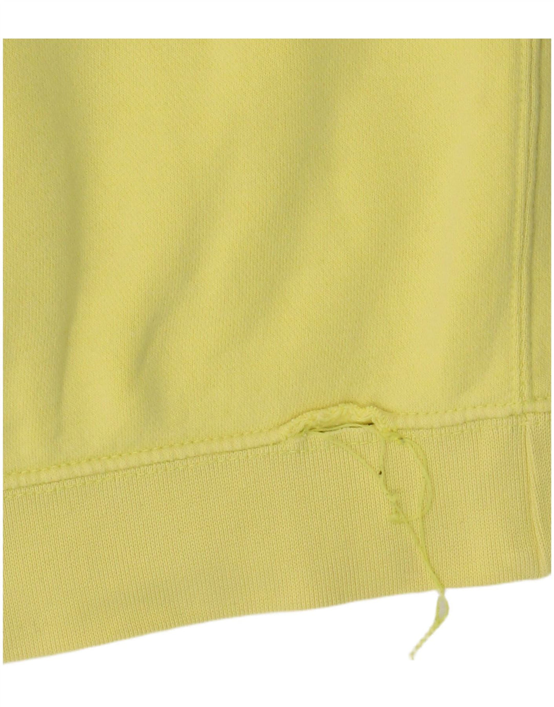 Nike Mens Hoodie Jumper Medium Yellow Cotton