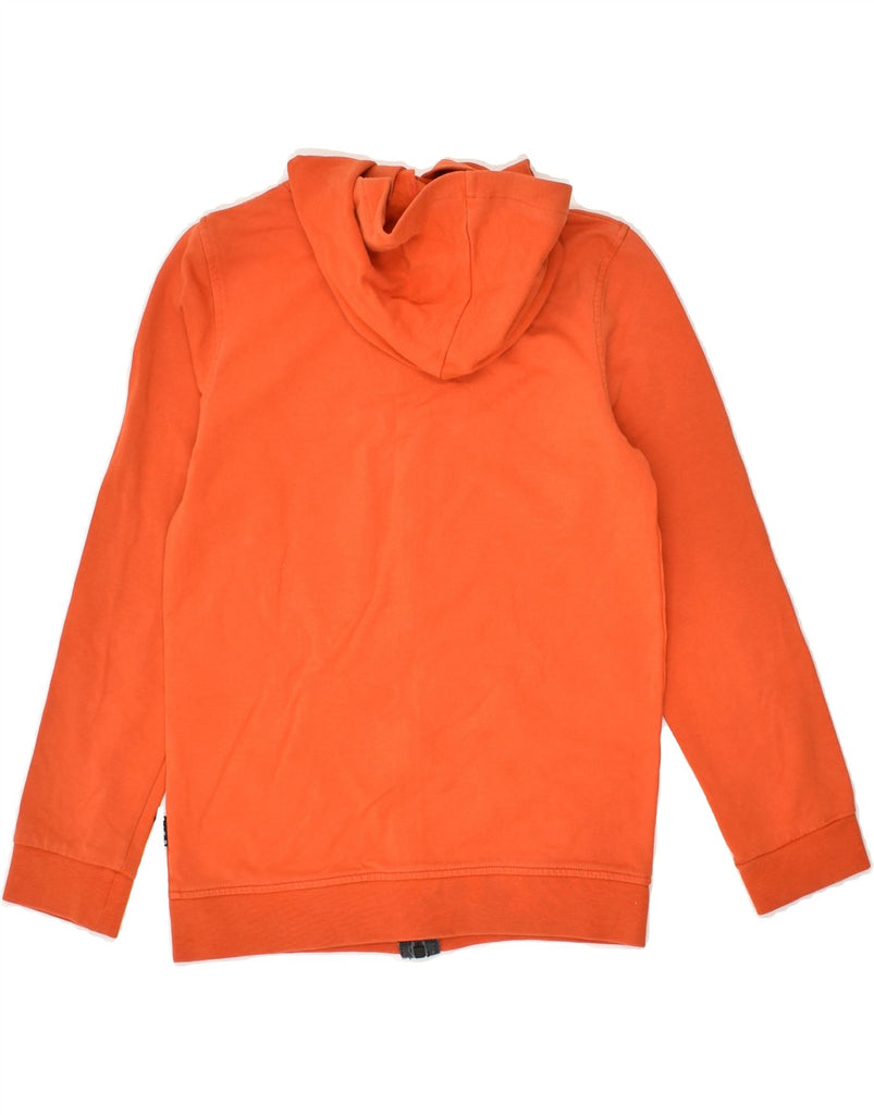 REFRIGIWEAR Girls Zip Hoodie Sweater 7-8 Years Orange Cotton | Vintage Refrigiwear | Thrift | Second-Hand Refrigiwear | Used Clothing | Messina Hembry 