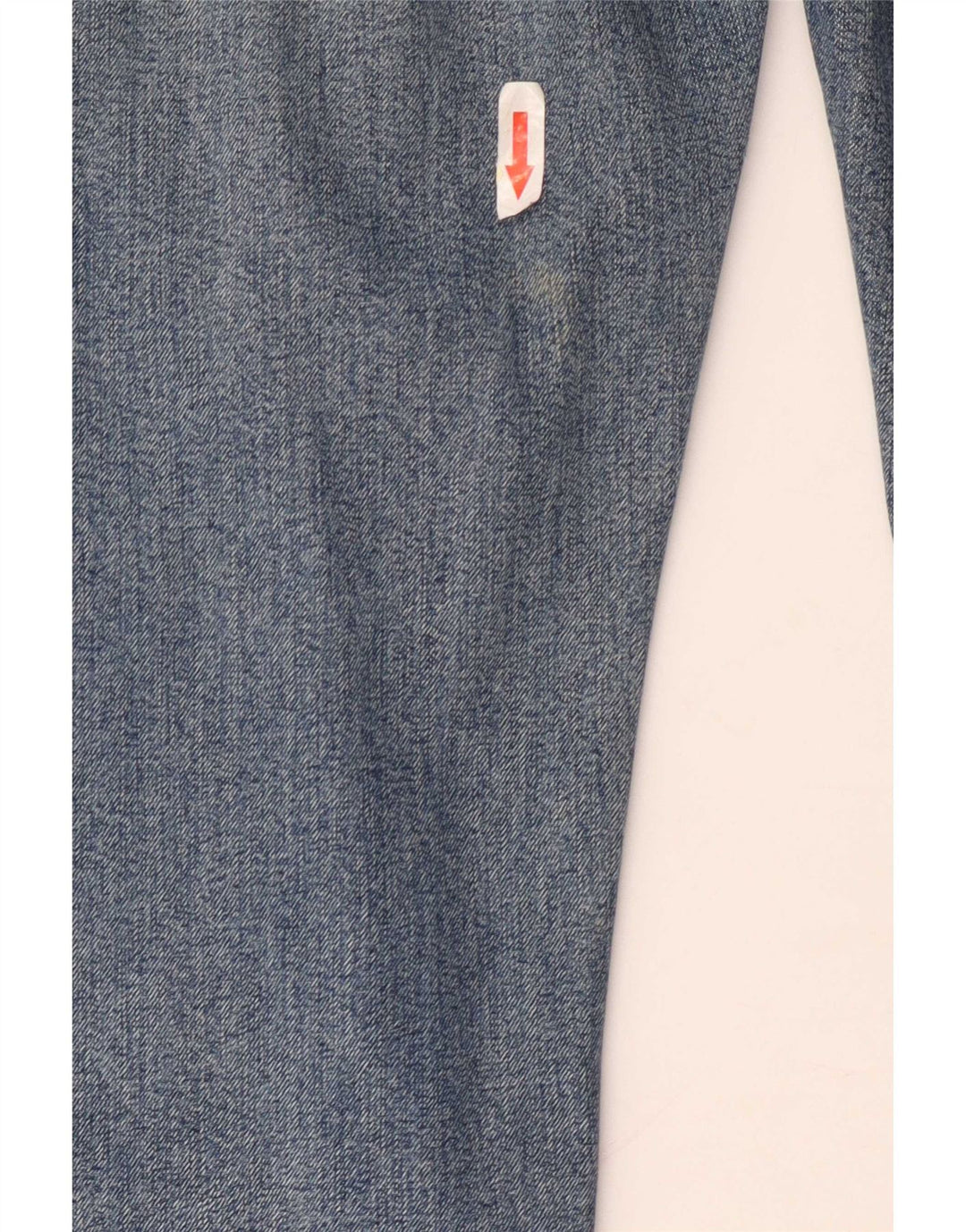 Armani Mens Straight Jeans W32 L32 Blue Cotton