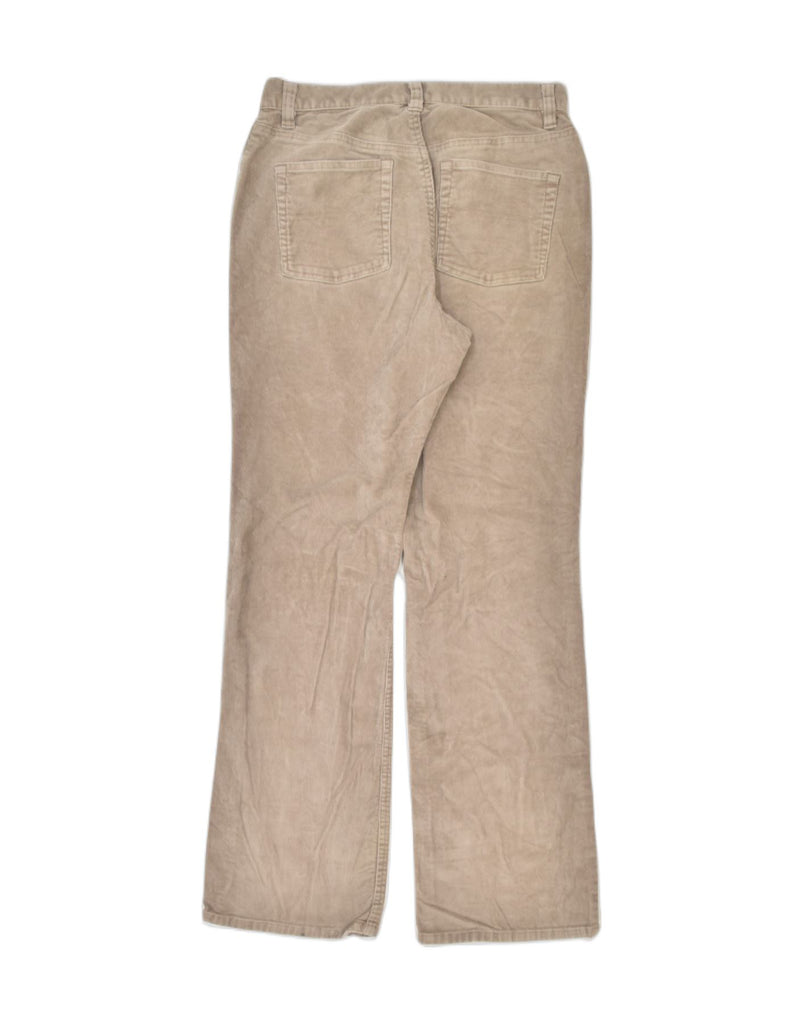 L.L.BEAN Womens Bootcut Corduroy Trousers US 8 Medium W30 L30 Beige Cotton | Vintage | Thrift | Second-Hand | Used Clothing | Messina Hembry 