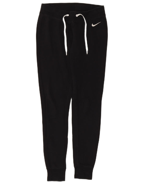Nike Mens Tracksuit Trousers Joggers Small  Black Cotton